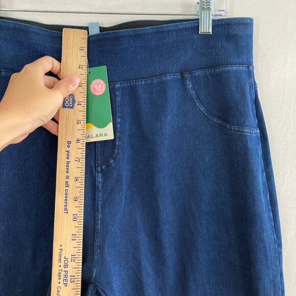 HALARA Dark Blue Denim Capris - Picture 6 of 11